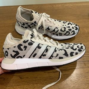 Women’s Adidas cheetah print shoes
